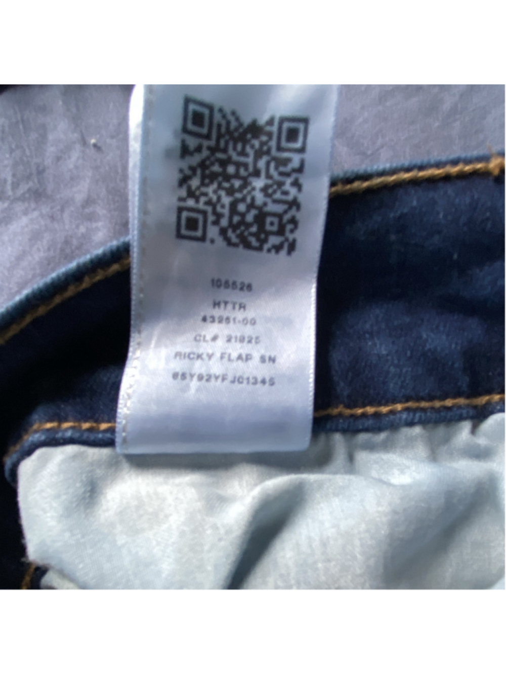 True Religion Ricky FLAP Relaxed Straight Men’s Distressed Jeans 38x31 - Picture 7 of 7